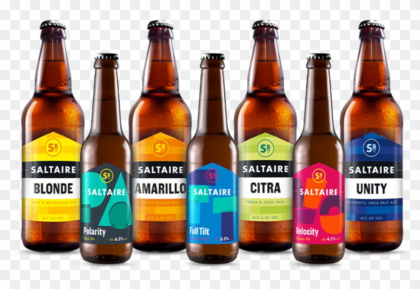 An Assortment Of Beers By Saltaire Brewery - Saltaire Beer Clipart #525105