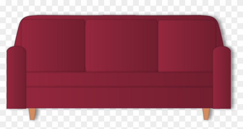 This Free Icons Png Design Of Red Couch Clipart