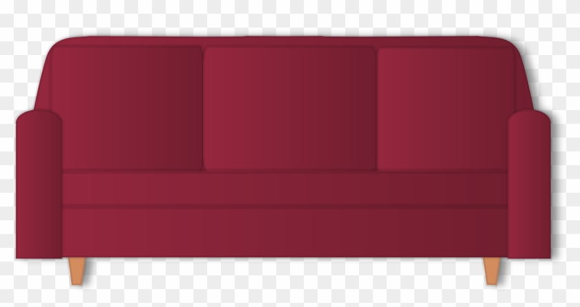 This Free Icons Png Design Of Red Couch Clipart #525608