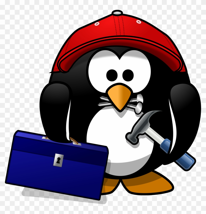 This Free Icons Png Design Of Craftsman Penguin Clipart