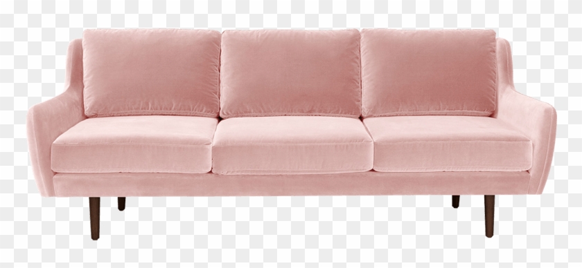 800 X 400 5 - Suede Couch Pink Clipart