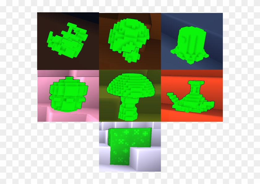 [cosmetic] Gathering Glow - Trove Glacial Shard Mod Clipart #525682