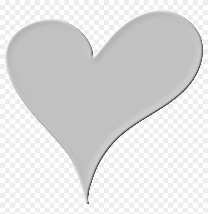 2372 X 2334 3 - White Heart Image Png Clipart