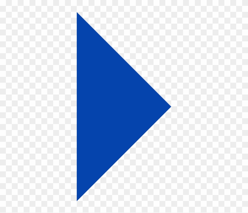 Vector Right Arrow Link - Small Blue Arrow Icon Clipart #525903