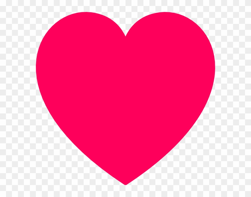 Pink Heart Icon Png Transparent - Heart Clipart #525994