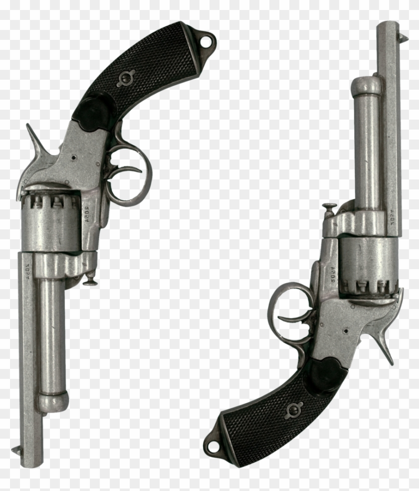 Black Aluminum Pistol - Firearm Clipart #525996