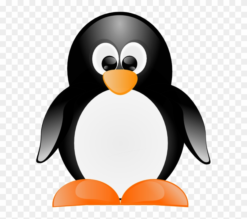 Vector Swirl Clipart Penguin - Vector Image Penguin - Png Download
