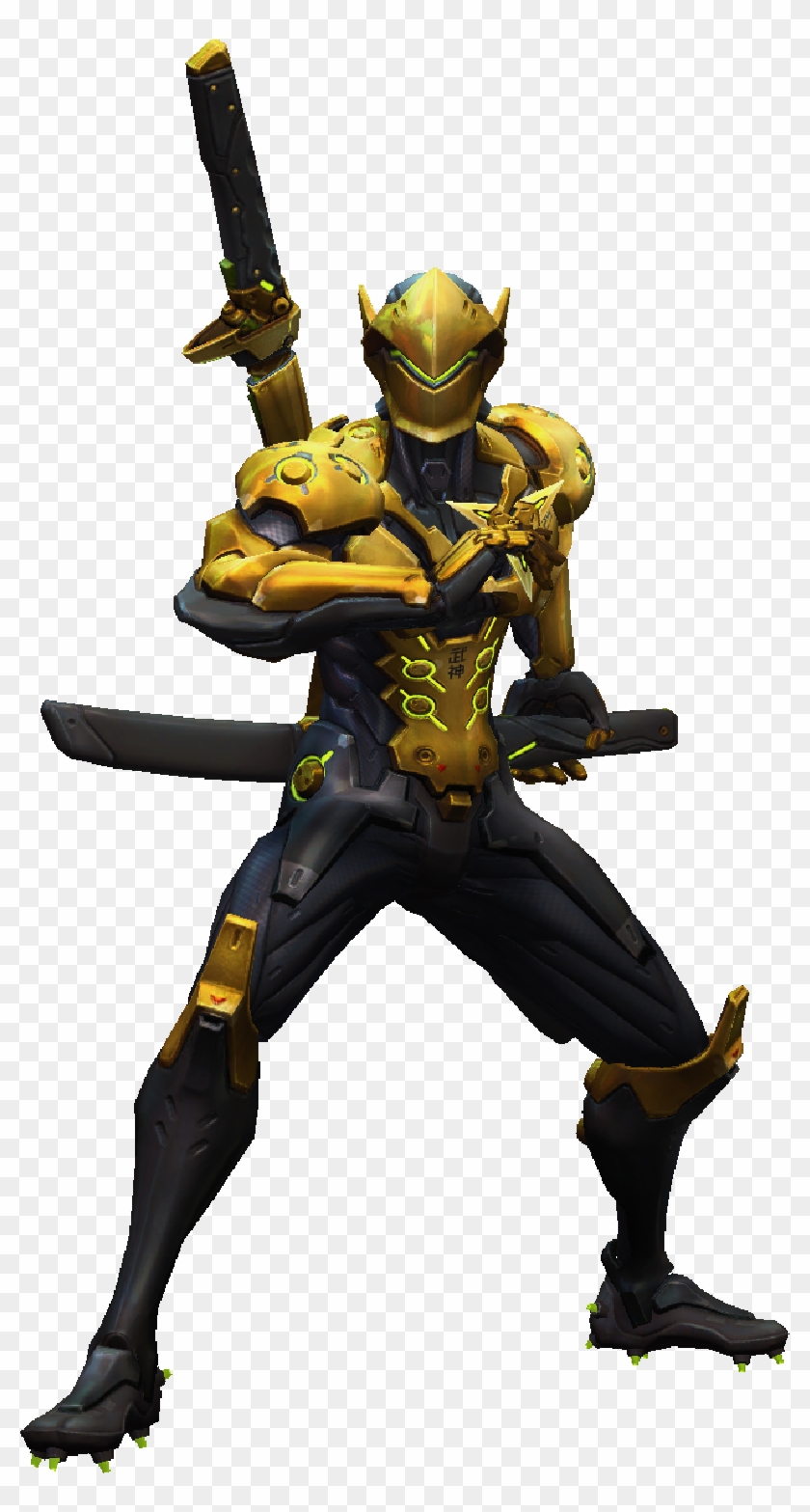Genji Golden Skin - Action Figure Clipart #526281