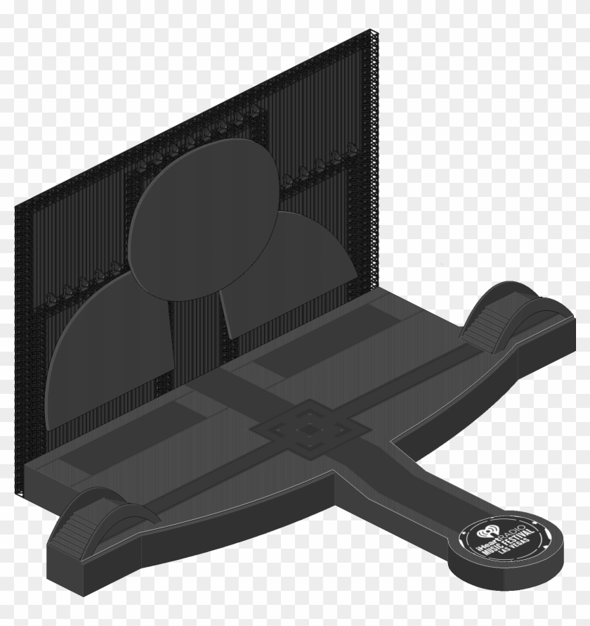 Palco Iheart Radio - Office Chair Clipart #526304