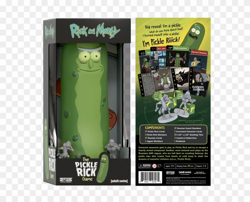 1 Of - Pickle Rick Game Clipart