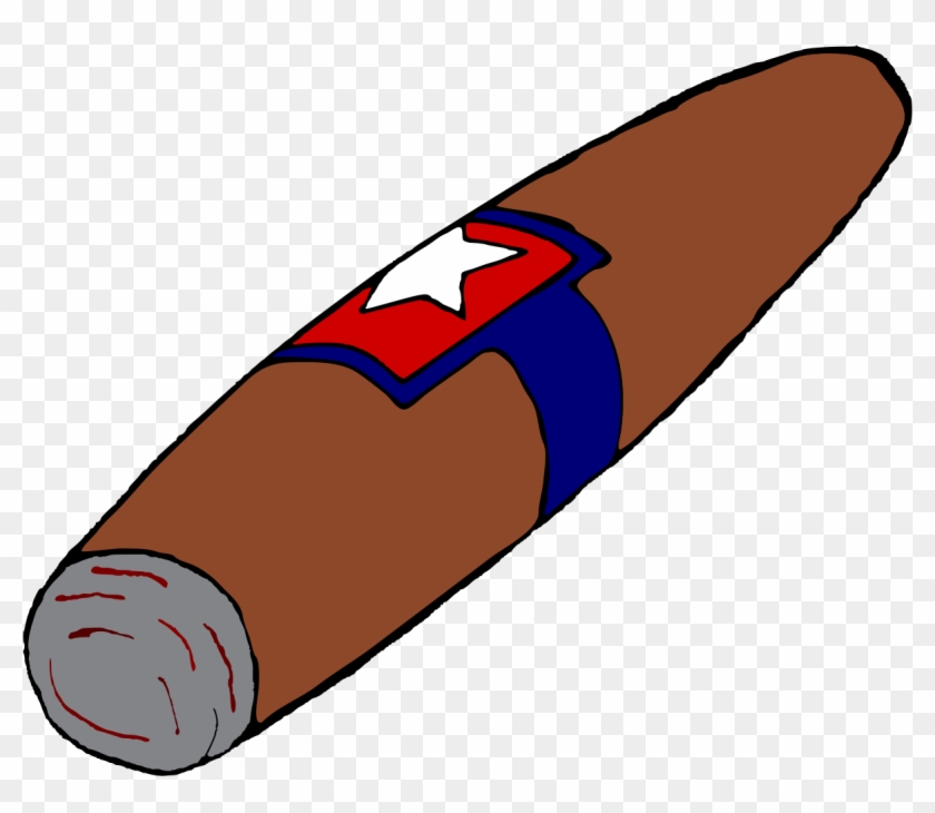 Cartoon Cigar Png - Illustration Clipart