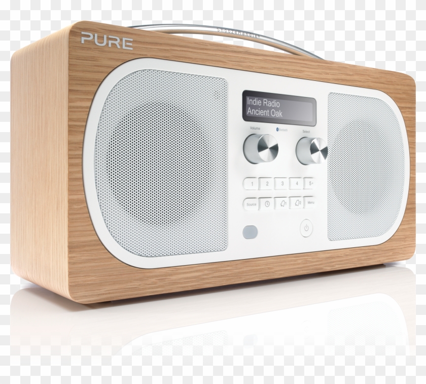 Evoke D6 Oak Dynamic - Radio Receiver Clipart