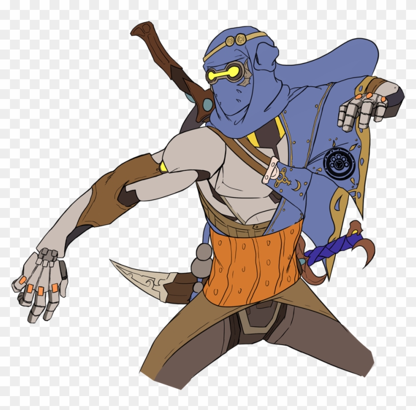 Jay On Twitter - Bedouin Genji Art Clipart #526708