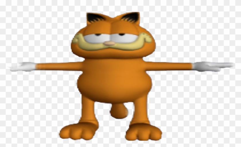Garfield Discord Emoji - T Pose Cat Clipart