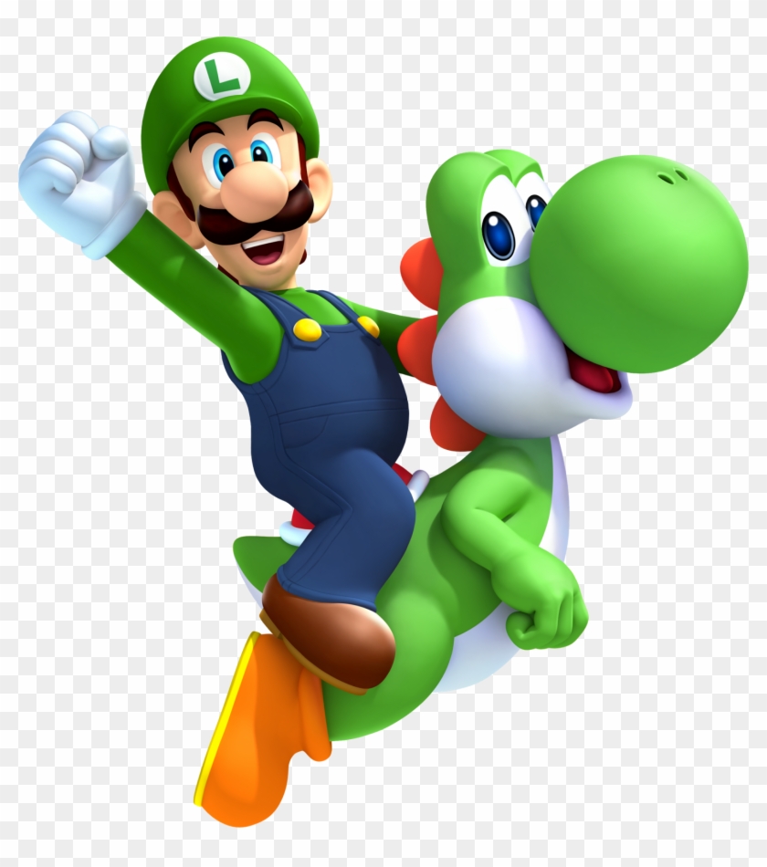 Luigi Png Image - New Super Mario Bros Wii Clipart #526817