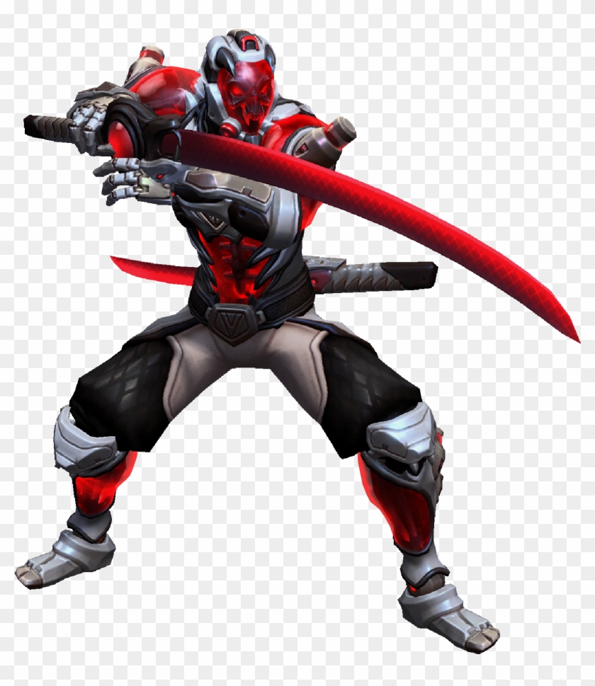 Genji Stand Ready Deafthfang Skin - Heroes Of The Storm Viper Genji Clipart #526856