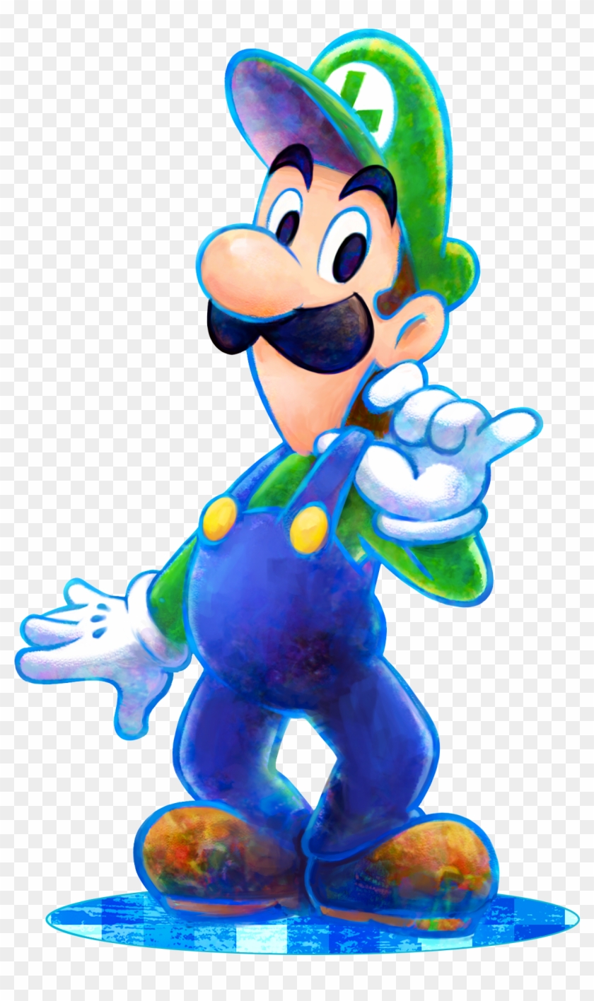 Luigi Clipart Angry - Mario And Luigi Dream Team Luigi - Png Download
