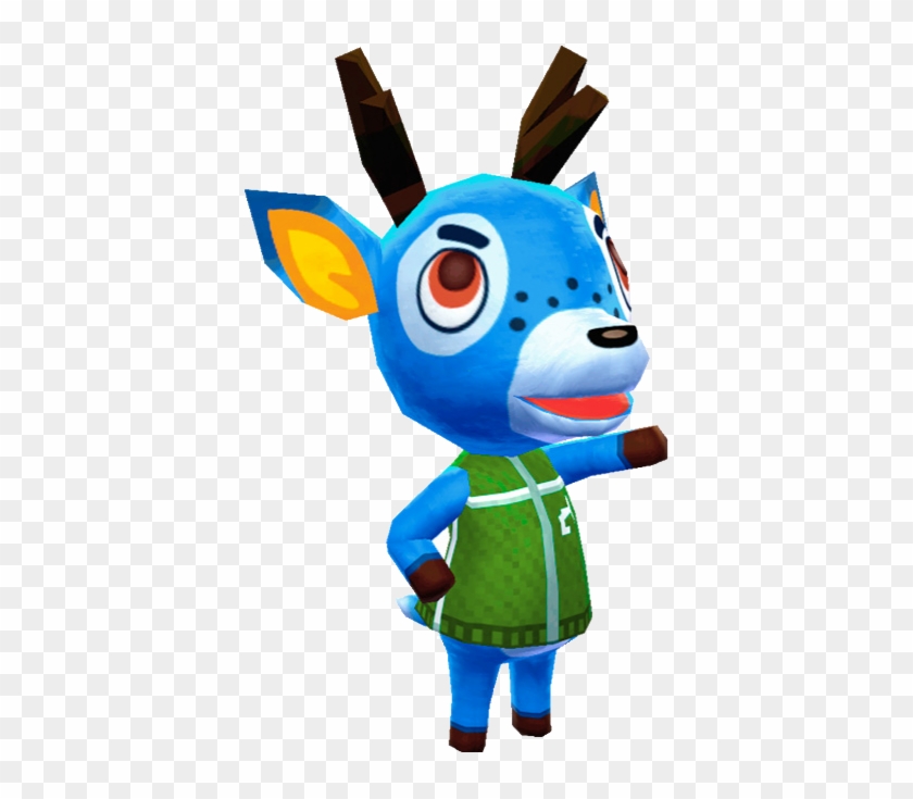 Genji Is Moving And I'd Like To Trade Bam For Him - Animal Crossing Deer Villagers Clipart