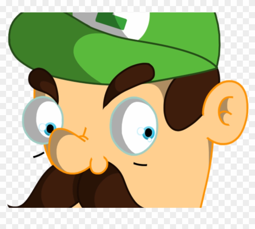 Luigi Death Stare Png , Png Download - Luigi Death Stare Png Clipart #527420