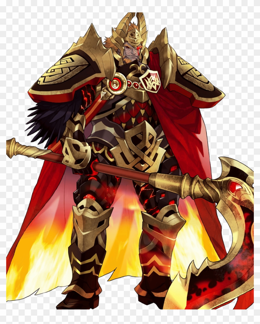 Surtr Of Fire Emblem Heroes And Thanos From Marvel - Fire Emblem Heroes Surtr Clipart