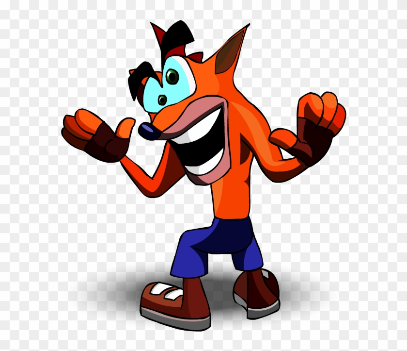 Crash Bandicoot 1 Png - Crash Victory Dance Clipart