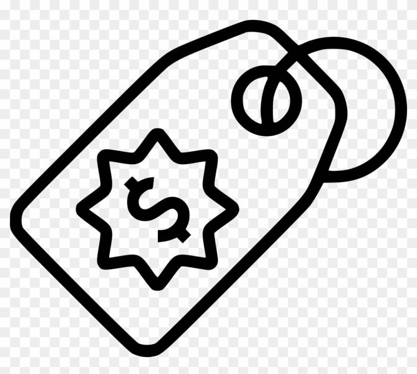 Price Tag Comments - Price Tag Line Drawing Clipart