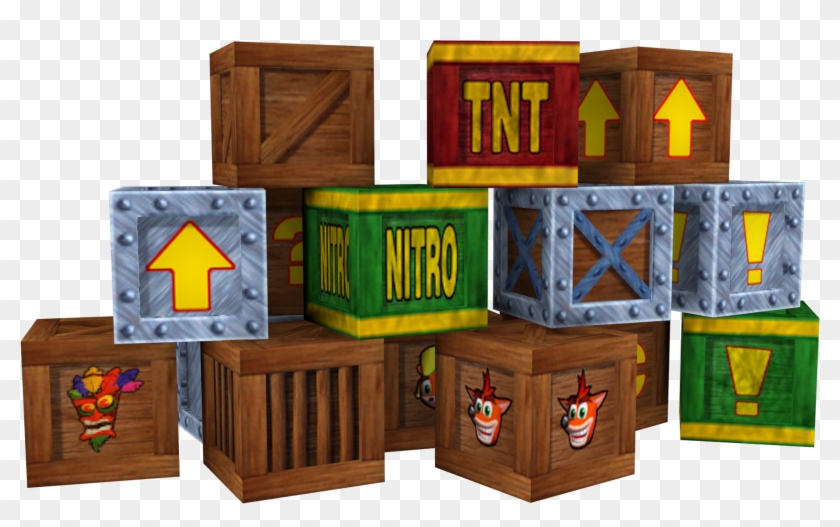 Crash Bandicoot N Sane Trilogy - Crash Bandicoot N Sane Trilogy Crates Clipart
