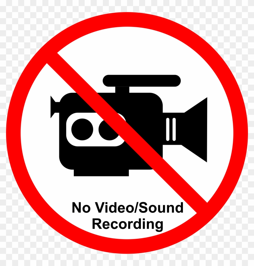 Recording/streaming Not Allowed - No Video Png Clipart