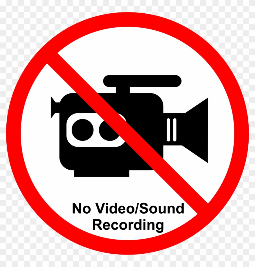 Recording/streaming Not Allowed - No Video Png Clipart #528748
