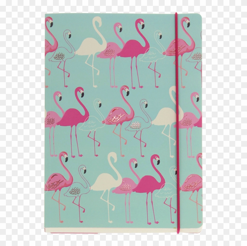 Caderno Com Capa Do Flamingo Clipart
