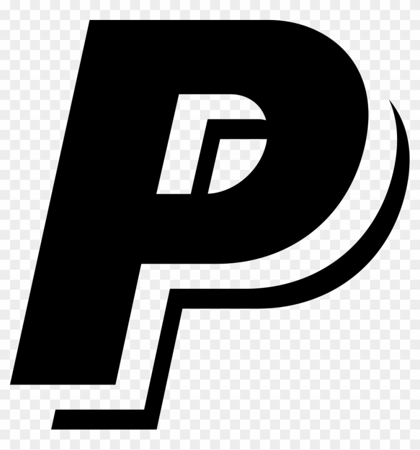 Png File Svg - Paypal Logo Black And White Clipart