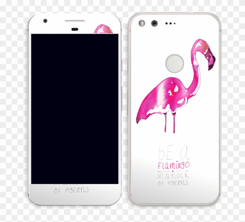 Be A Flamingo Skin Pixel - Iphone Clipart