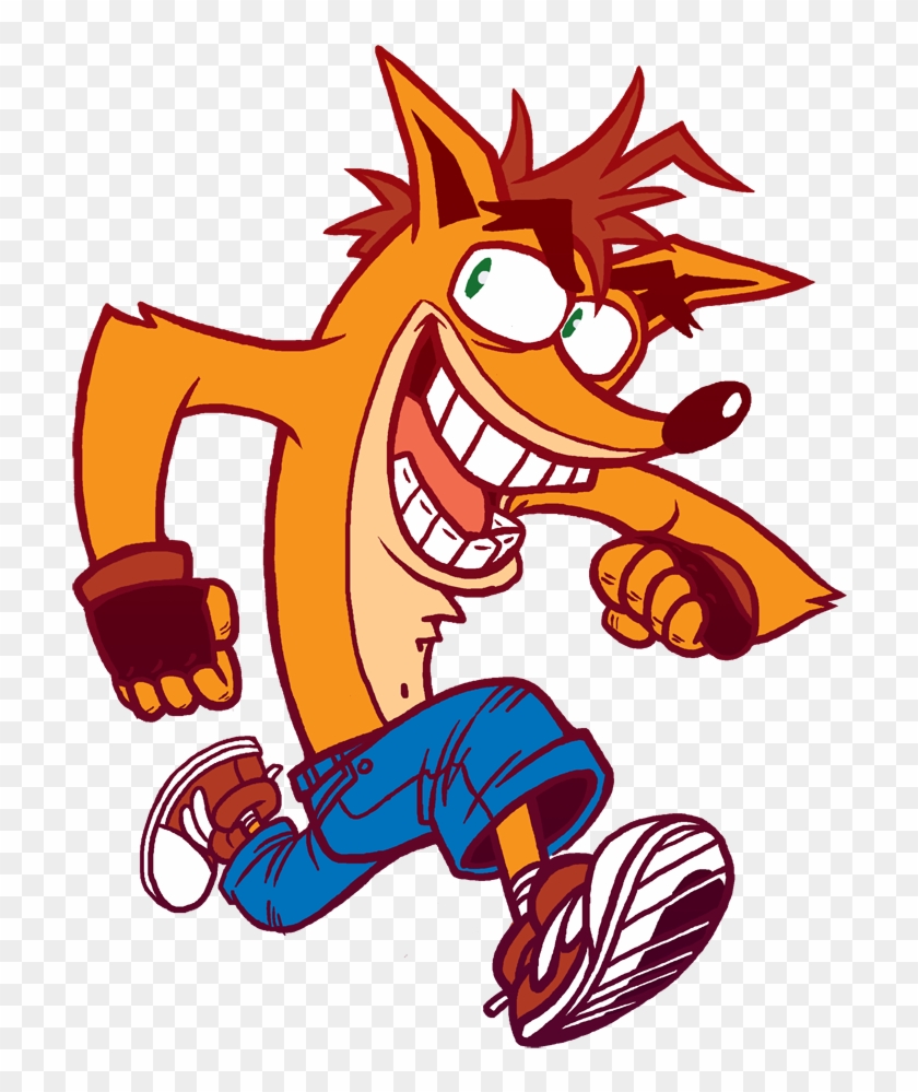 “sometimes I Am Filled With A Powerful And Inexplicable - Crash Bandicoot Funny Drawing Clipart