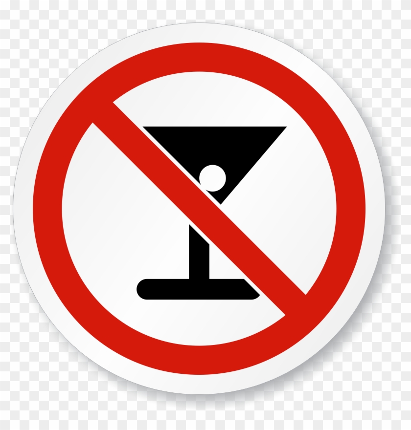 Svg Alcohol Vector No - No Alcohol Sign Clipart