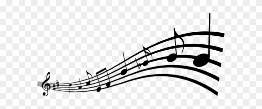 Musical Notes Png Transparent Images - Music Notes On Bar Clipart