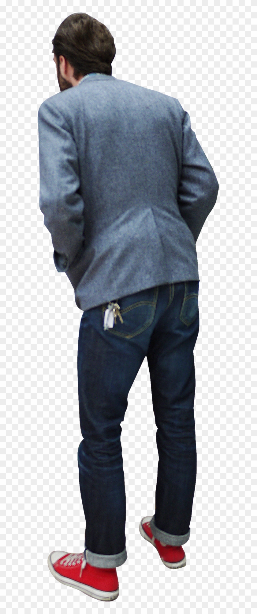 People Png, Cut Out People, Graphic Design Tools, Render - Persona De Espaldas Png Clipart