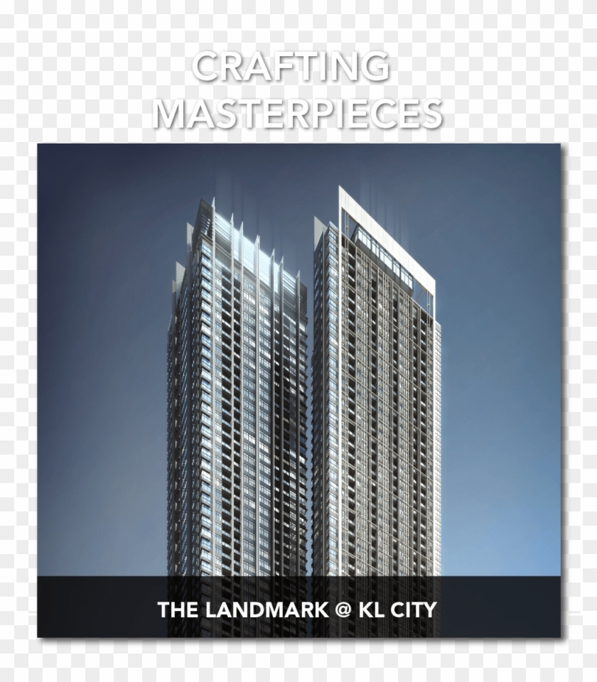 Designed To Stand At An Astounding 73 Floors, The Landmark - Landmark Kl Debao Clipart #5200088