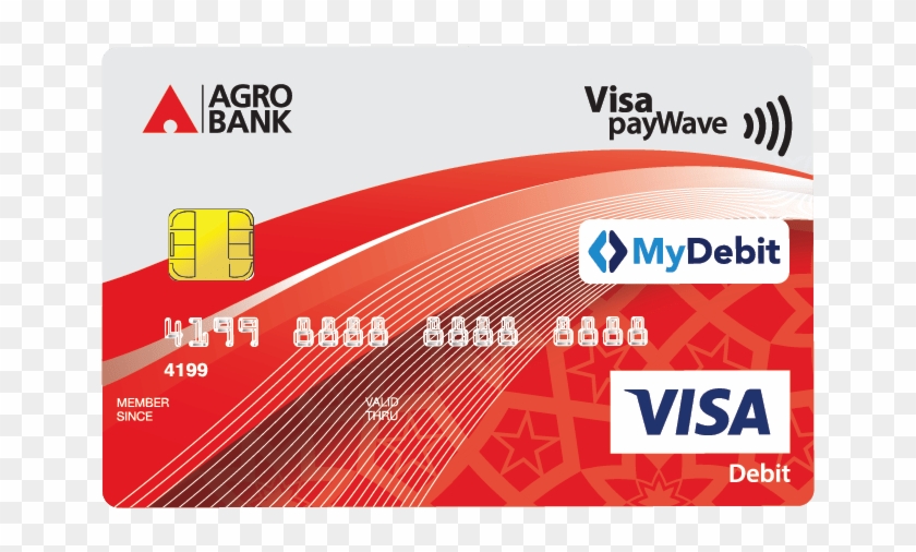 Excelent Agro Visa Debit Card-i Agrobank This Year - Golden Gate Debit Card Clipart #5200089