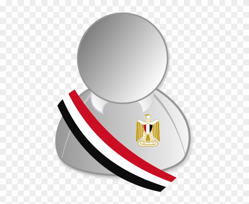 Egypt Politic Personality Icon - Flag Of Egypt Clipart #5200142
