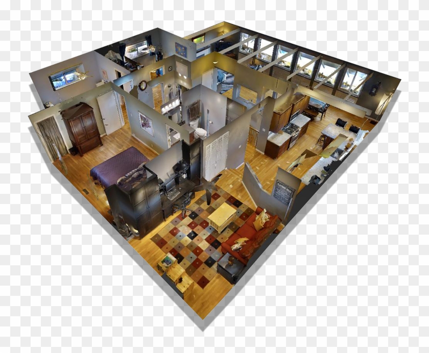 Dollhouse - Floor Plan Clipart