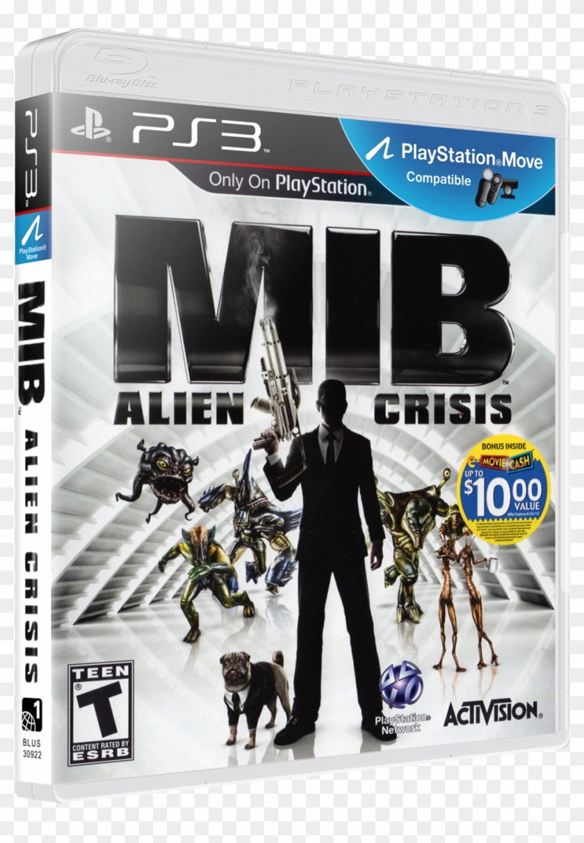 Men In Black - Mib Alien Crisis Ps3 Clipart