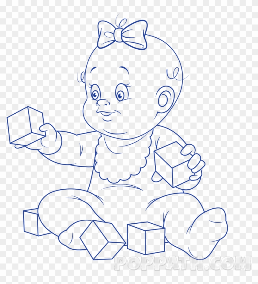 Picture Download Baby Crawling At Getdrawings Com Free - Cartoon Clipart #5200901