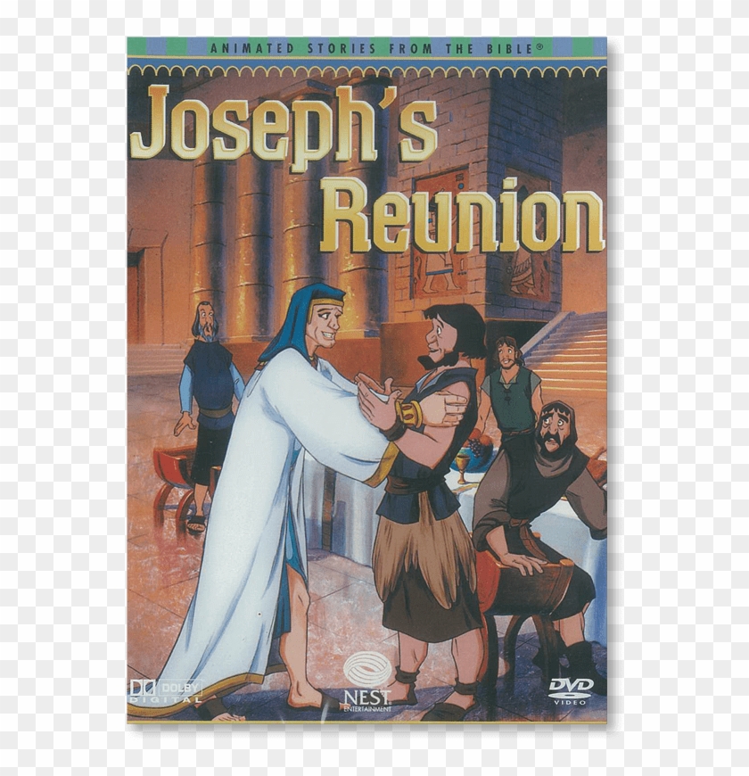 Joseph's Reunion Dvd - Animated Stories From The Bible Clipart #5201462