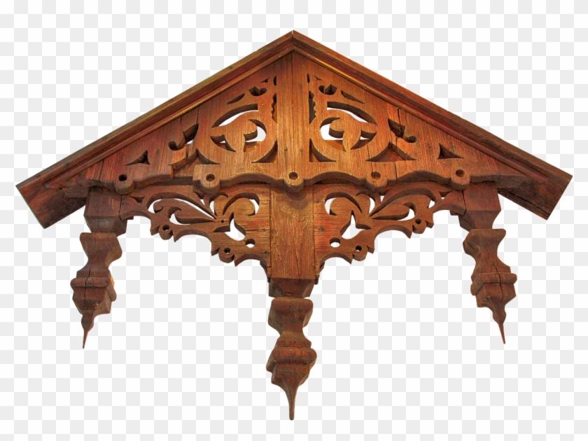 Canopy, Old, Wood, Front Door Canopy, Ornaments - Shelf Clipart #5201563