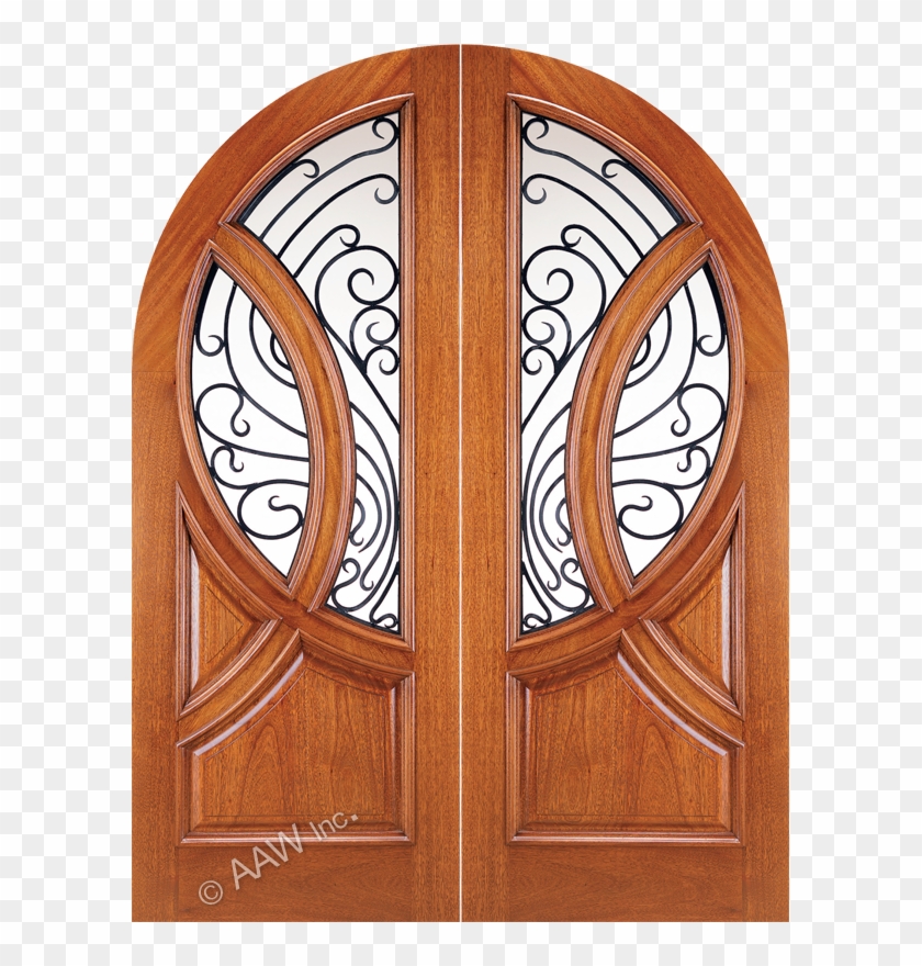 150 Saint Michelle - Round Shaped Main Door Design Clipart #5201638