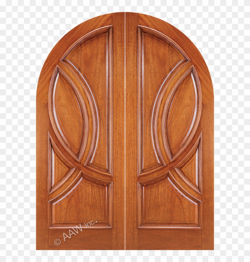 152 Capri - Wooden Door Design With Windows Clipart #5201703