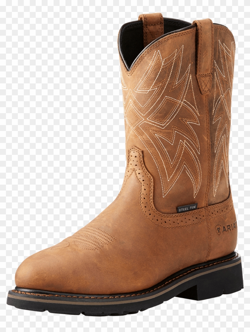 Men's Ariat H2o Everett Distressed Brown Steel Toe - Ariat Steel Toe Work Boots Clipart #5201906