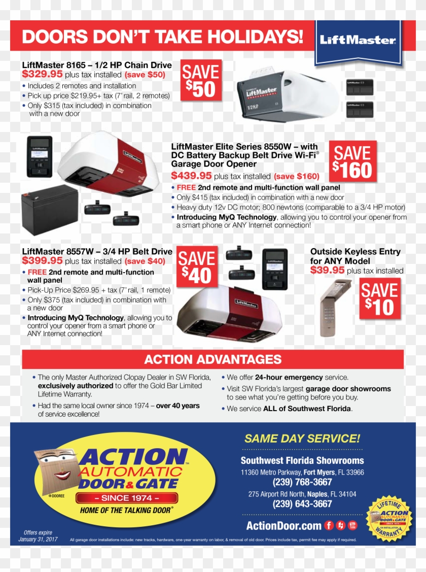 Door 24902 January 2017 Promotions - Flyer Clipart