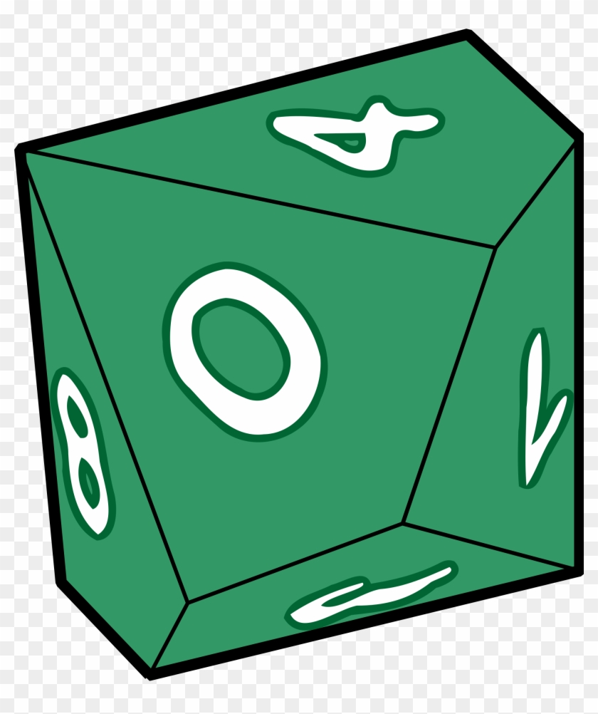 Drawing Dice Svg - 10 Sided Dice Png Clipart