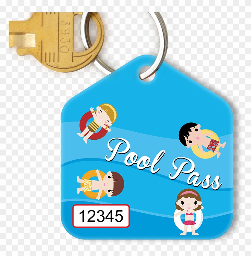Pool Pass In Pentagon Shape, Kids Life Ring Clipart #5203347